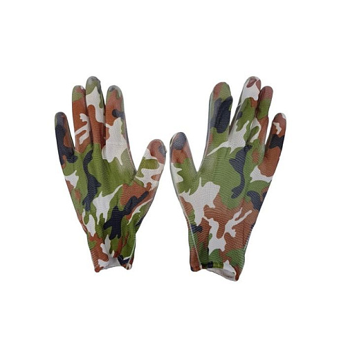 Перчатки нейлон. силиконовые обливные женские 