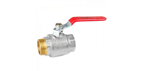 Кран шаровый, рычаг 1 1/2, вн.-нар.