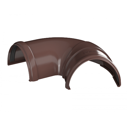 Угол желоба регулируемый 90-150° коричневый, Технониколь