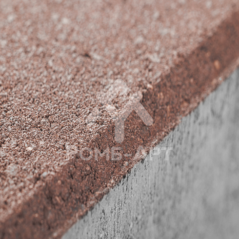 Брусчатка КВАДРАТ 300х300х60мм (коричневая) Джаспер