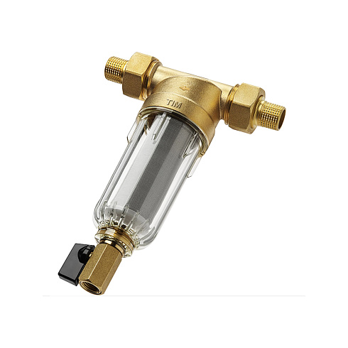 Фильтр стеклян.корп. без манометра 1/2 JH-1004 ТИМ