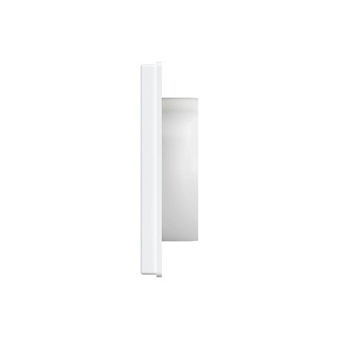 РЕШЕТКА вентиляционная приточно-вытяжная с гравитац.жалюз. ASA 150х150 с флан D100 бел.(1515К10Ф)