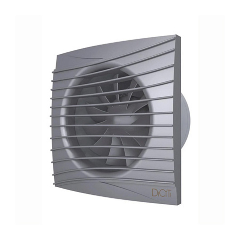 Вентилятор D100 4C SILENT DARK GRAY METAL осевой с обрат. клап. "DICITI" (271324)