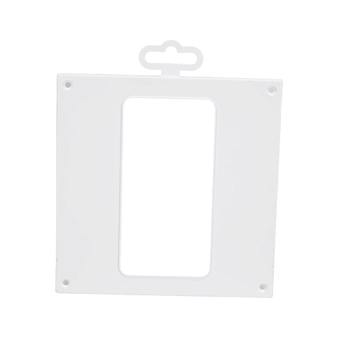 Накладка торцевая пластик прямоуг. 150х150 для воздуховод 60х120 (612НПП) ВР 