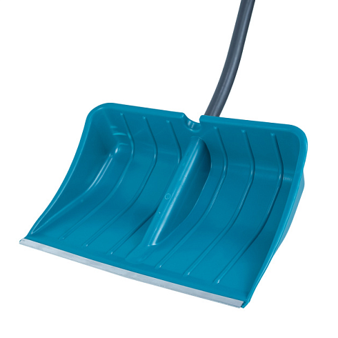 Лопата пласт. 530х360мм стальн/чер., алюм. пласт. с кнопкой "Северянин SKANDI " (8025450)