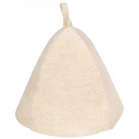 Шапка для бани "Классика" белая "Микс" (3536420)