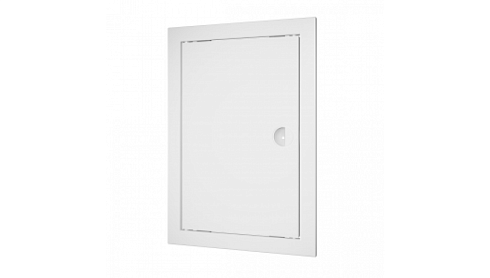 ЛЮК-ДВЕРЦА РЕВИЗ. 418 Х 618 ММ  С ФЛАНЦЕМ 396х596 с ручкой ABC-ПЛАСТИК (Л4060Р) (08296)