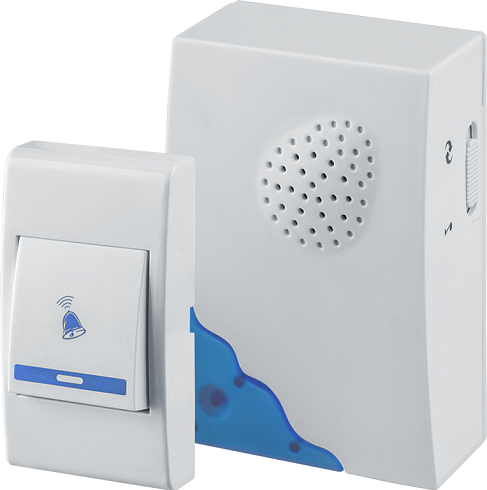 Звонок беспров. 61267 NDB-А-DC01-1V1-WH Navigator 61267