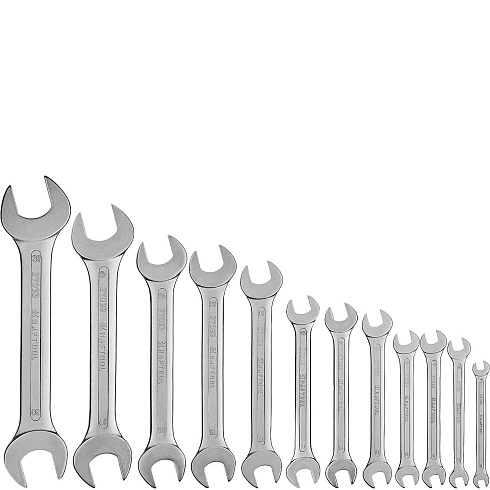 Ключи рожковые, 6-32мм 12 шт, CS, Набор хромир. (2731310)