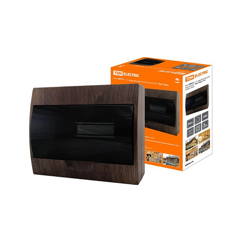 Бокс навесной TDM ЩРН-П-12 IP40 "Эко бук" SQ0901-0023 (60294)