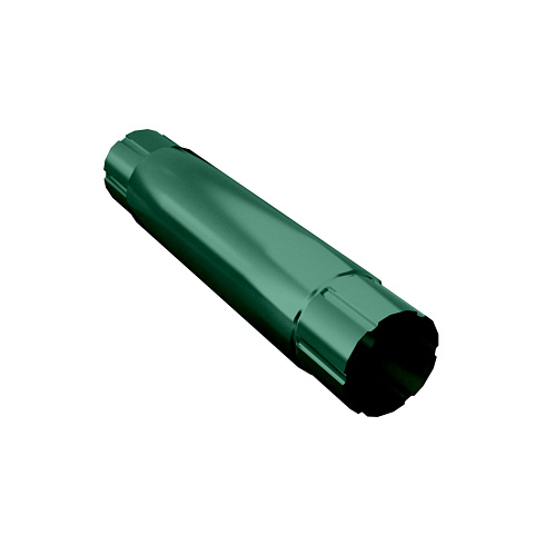 Труба 1м т-зел.(металл)