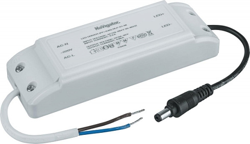 Драйвер Ecola 220-12V 38Вт IP20 (85х59х34)