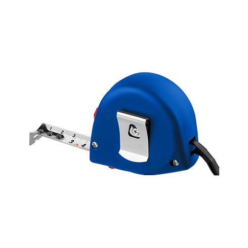 Рулетка ЗУБР "Стандарт",корпус с резин.напылением, 5мх19мм (34016-5)