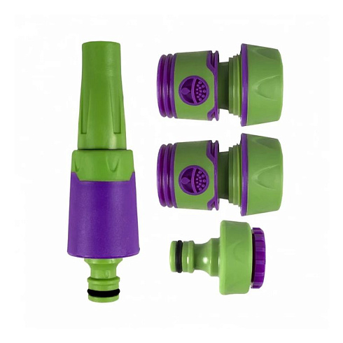 Набор фитингов для шлангов 3/4 4 предмета, пистолет "Don Gazon" (096-5817)