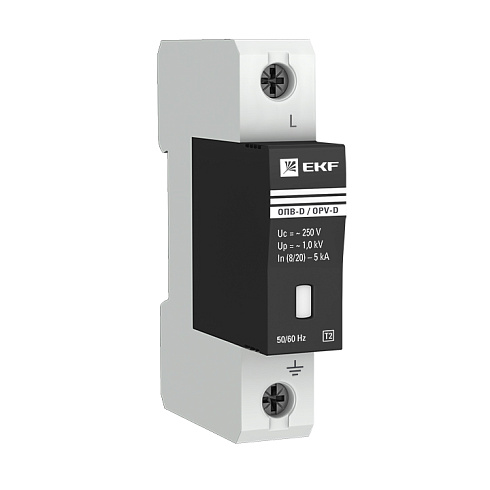 Огран.импульсн.напряж. ОПВ-D/1P In 5kA 230В ЭКФ