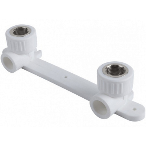 Настенный к-т для смесителей с креплением PPR 20 x 1/2 вн-вн