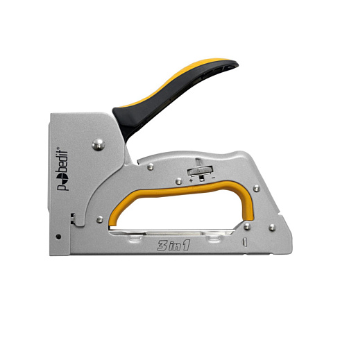 Степлер мебельный метал. (6-14мм) 3в1 Profi (2916420)