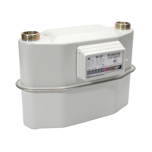 Счетчик газа с мех. коррекцией ВК G 6 Т слева-направо ELSTER 