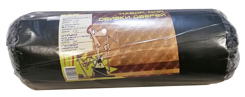 Комплект для обивки двери с порол.чёрный 