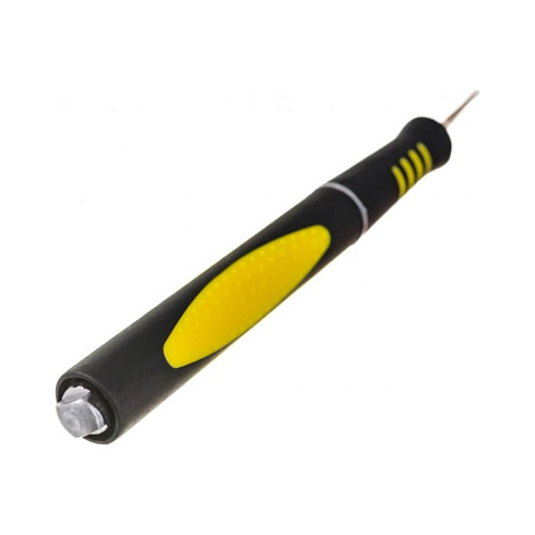 Нож макетный, прорезин. алюмин.ручка (10487)