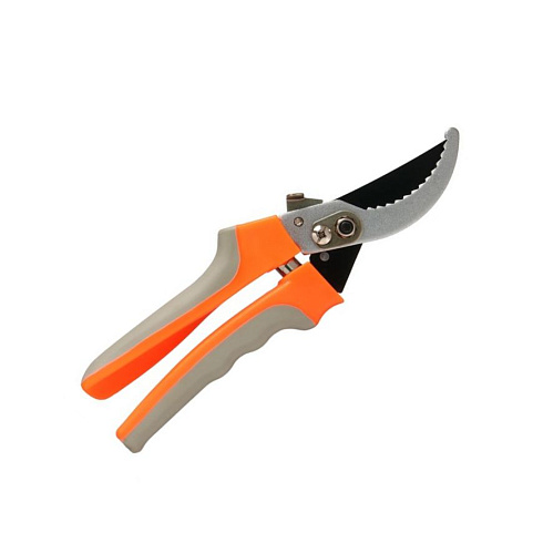 Секатор садовый (оранж. ручка)