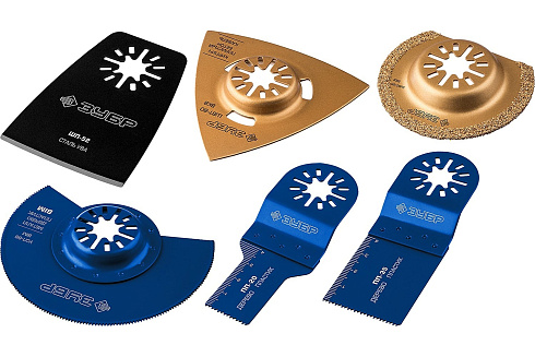 Набор насадок для реноватора 6 предм ЗУБР Профессионал НР-6(15574)