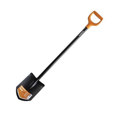 ЛОПАТА ШТЫКОВАЯ "TERRA" с металлич. ручкой "PLANTIC" 11005-01