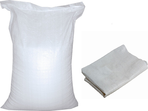 МЕШОК ДЛЯ РЕМОНТНЫХ РАБОТ 55 Х 95 СМ БЕЛЫЙ (100/1000) НАГРУЗКА 50 КГ