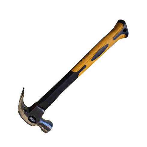 Молоток-гвоздодер 450 гр полн. обрезин. рук.70%фиб.(2533445)