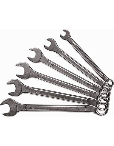 Ключи комб, 8-17мм 6 шт, СS, Набор хромир. (2735302)