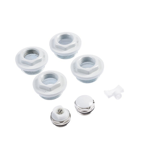 К-т подкл. радиатора (без кронштейнов) 1/2" 