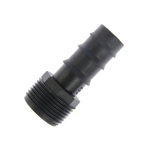 Штуцер наруж. резьба 5/4-5/4" пластик