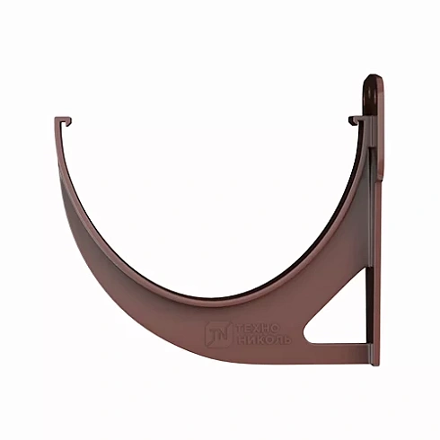 Кронштейн желоба ПВХ коричневый, Технониколь