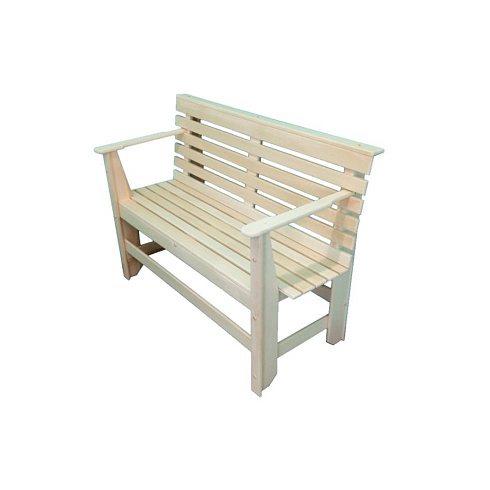 Скамья с подлокотниками 1400х870х550 (разборная)