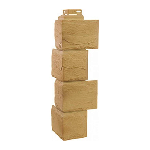 Угол наруж.для фасад.пан. FineBer Камень природный (песочный) (0,430х0,120)