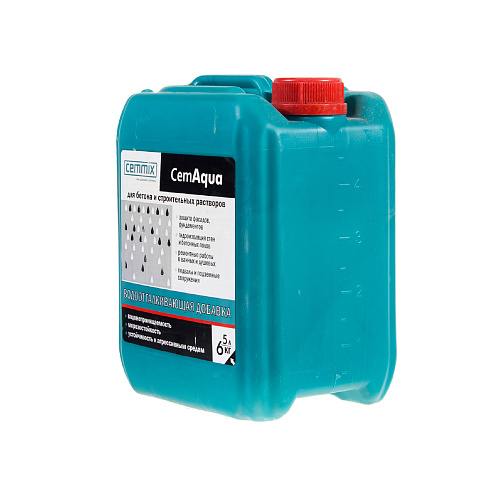 Добавка "CEMAQUA" водоотталкивающая 5л "CEMMIX"