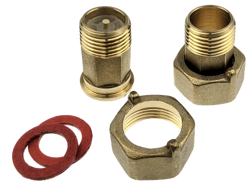 Присоединители Д+25 резьба (комплект из 2шт.) Арм 