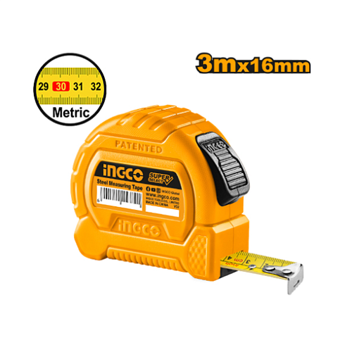Рулетка INGCO 3мх16мм (HSMT27316-1)