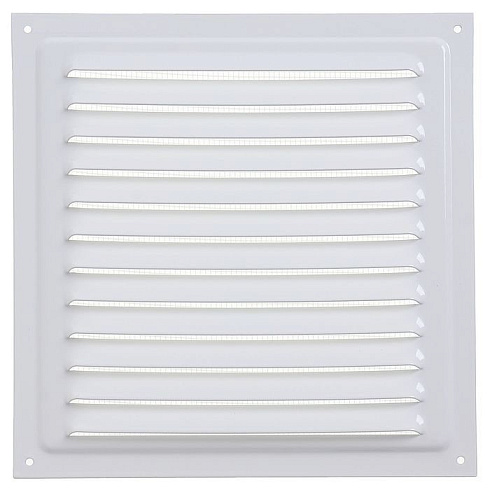 РЕШЕТКА вентиляционная вытяжная стальн. 150 Х 150 БЕЛАЯ (1515МЭ)