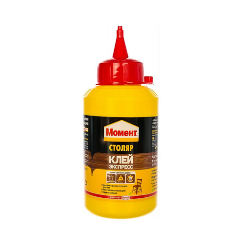Клей Момент Столяр 250гр (12) Хенкель цвет светлое дерево (2680)