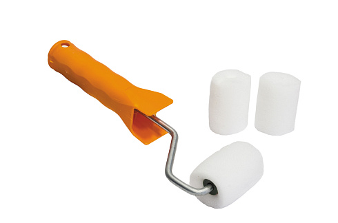 Валик мини поролоновый  140мм + 2 шубки Шабашка 108-0014