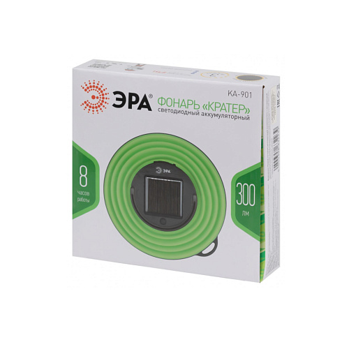 Фонарь кемпинг. светодиод. "Кратер" ЭРА КА-901 аккумулятор ЭРА Б0054481