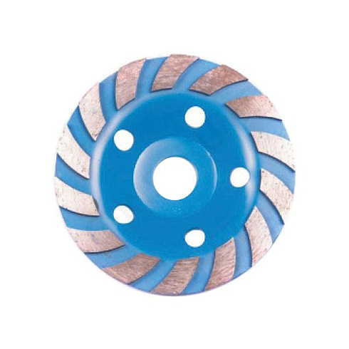 Чашка алмазная по бетону 125мм Turbo Segment (синий) (СТД-14800125)
