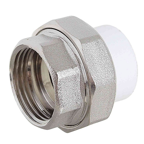 Муфта разъем. "Американка"  с вн.р. PPR - 20 х 3/4