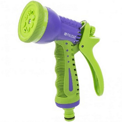 Пистолет-разбрызгиватель пластик.корп, 8 режимов "DON GAZON" 096-7202