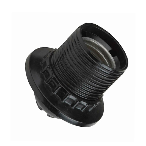 Патрон эл.E27 с приж.кольц.карб.Н12РП