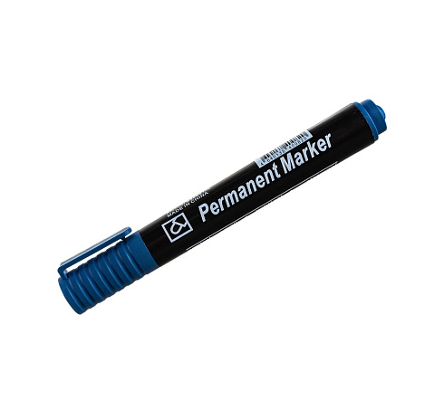 Маркер строит. синий 