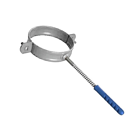 Хомут крепления трубы оц.(металл)