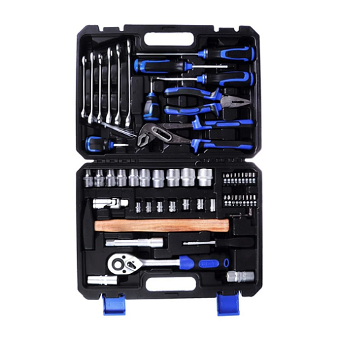 Набор слесарных инструментов Рокот 66 предметов, кейс (325077)