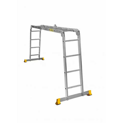 Лестница трансформер шарнирная 4 секции по 4 ступени ПРОФИ